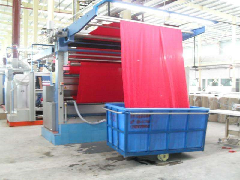 （图：纺织印染生产环节）