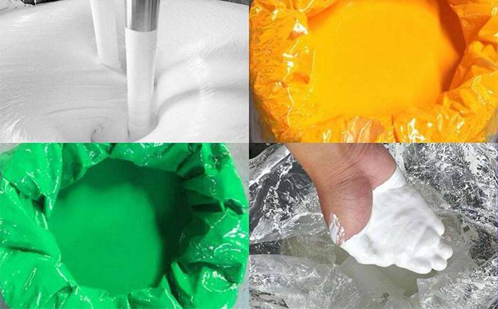 （图：印染色浆的配置）