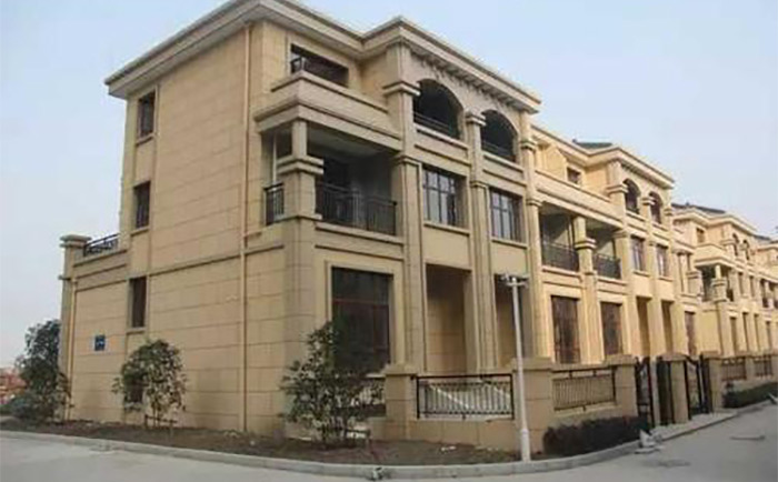 （图：真石漆涂料的配置）