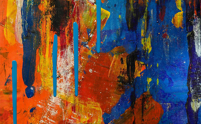 （图：酞青蓝分散剂的作用）