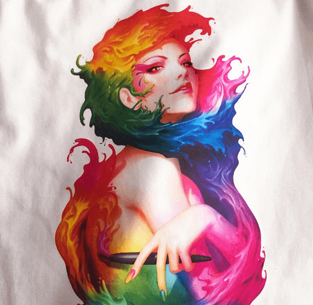 （图：印花增稠剂运用场景）