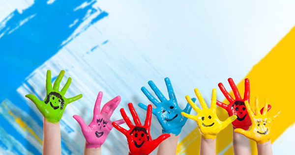 图为涂料展示图