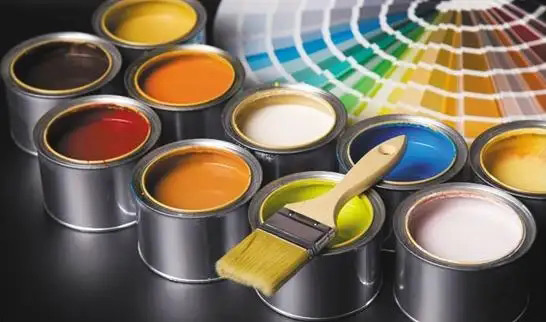 （图为涂料展示图）